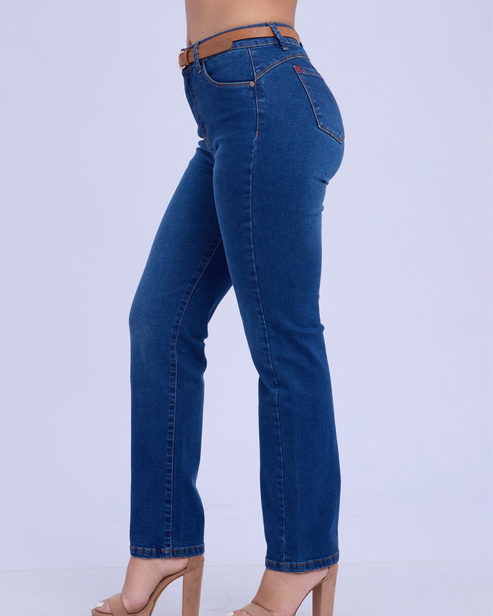 Pantalón Recto Violeta - Zuari