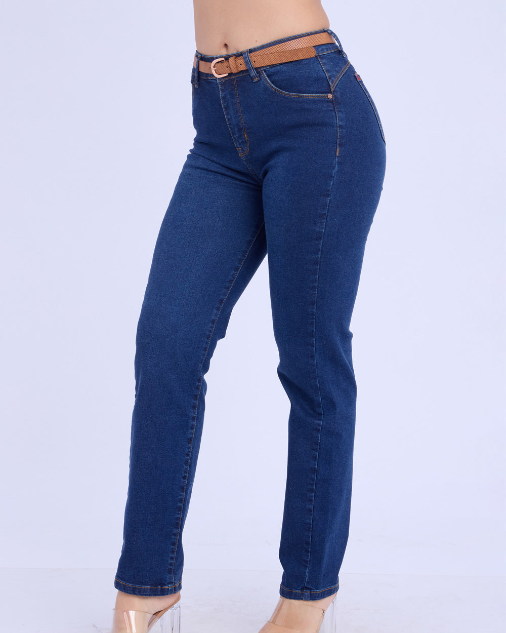 Pantalón Recto Violeta - Zuari