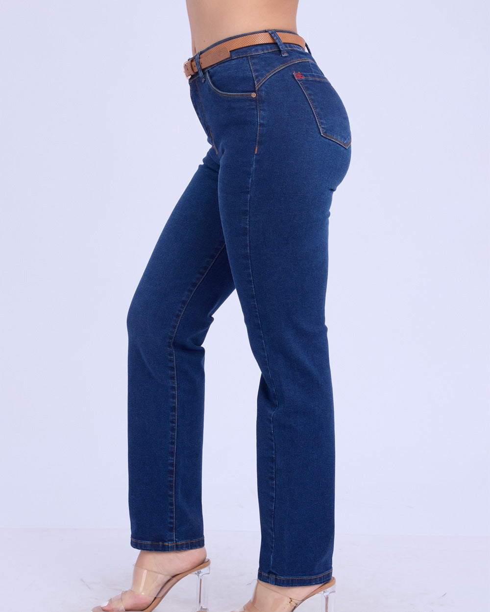 Pantalón Recto Violeta - Zuari