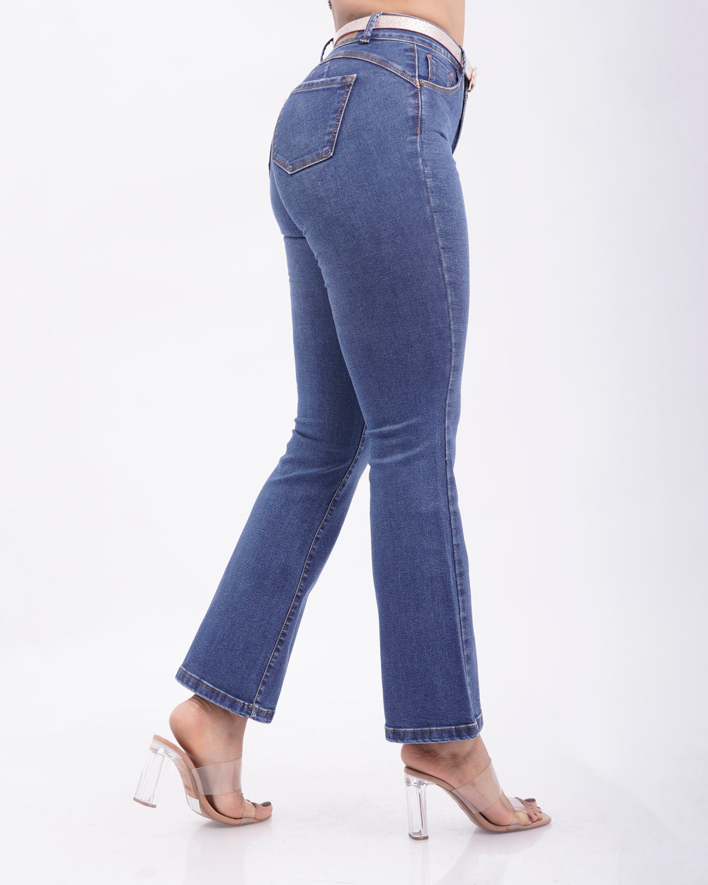 Pantalón Flare Aslyr Denim