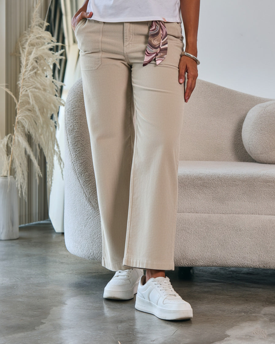 Pantalón Wide leg Eva - Zuari