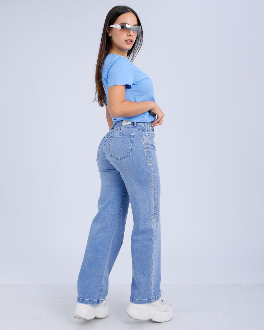 Pantalón Wide leg Jackie - Zuari