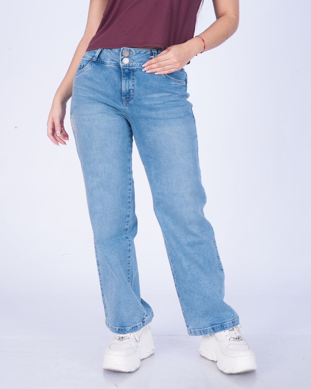 Pantalón Straight leg Libia