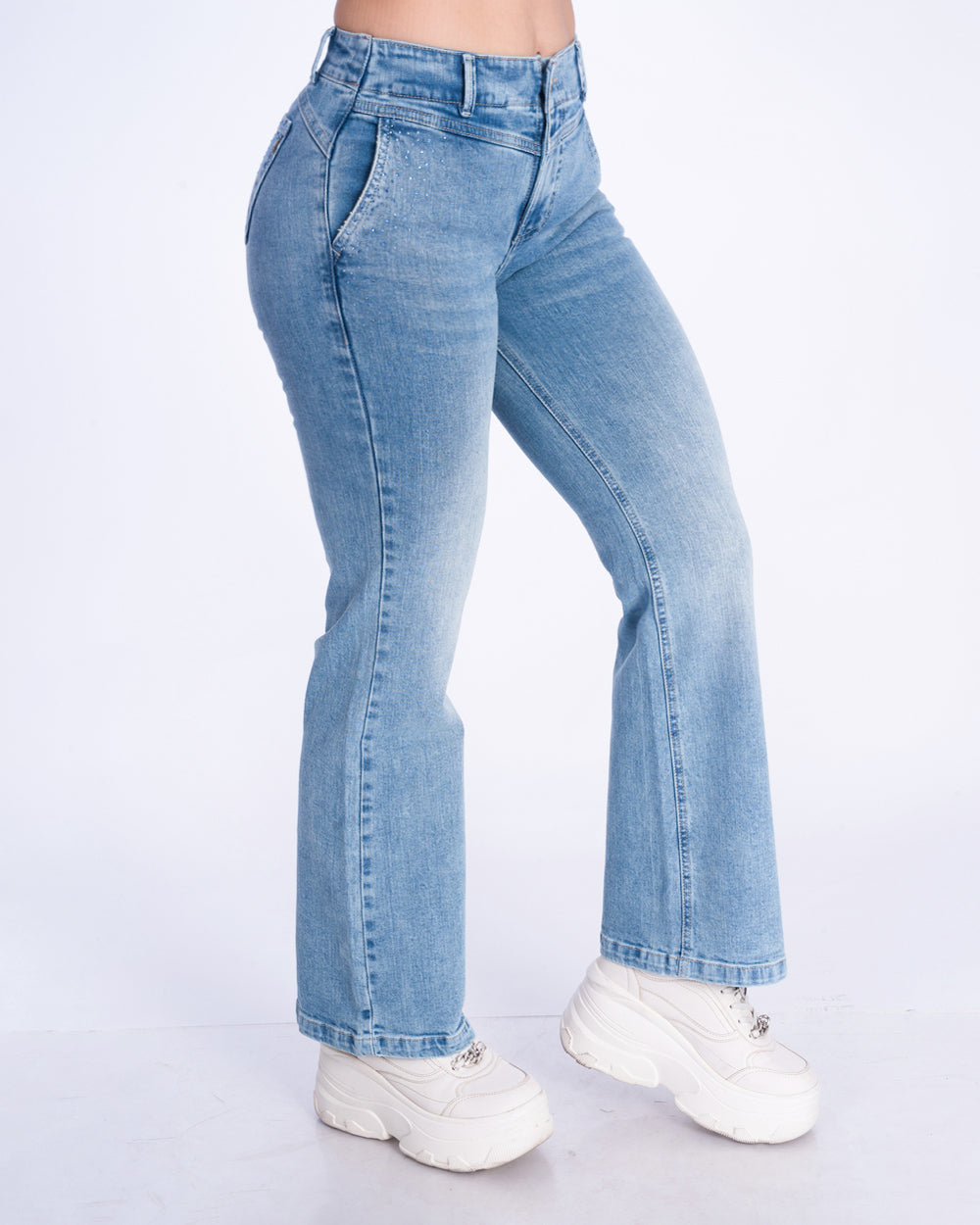 Pantalón semi Wde Leg Marilia