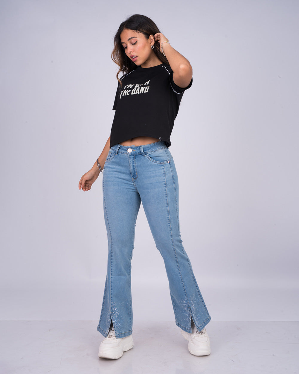 Pantalón Flare Nayla - Zuari