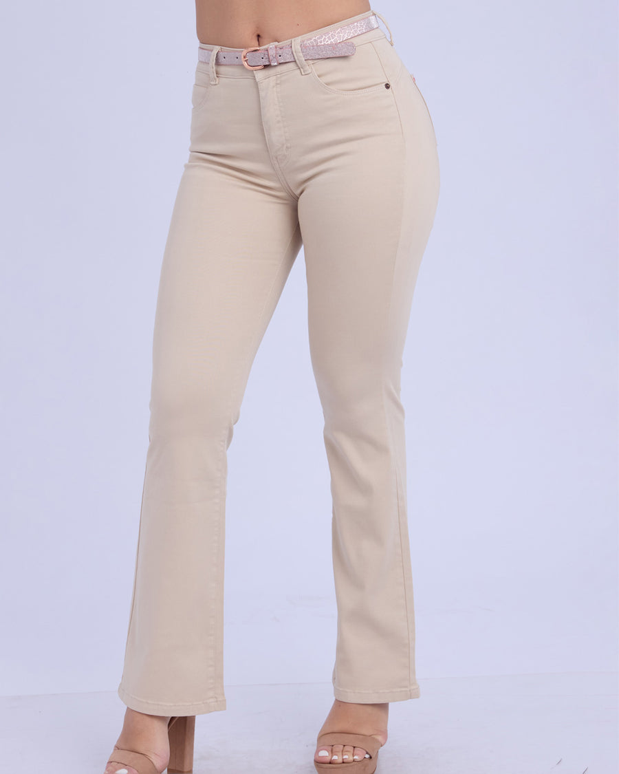 Pantalón Flare Aslyr Drill