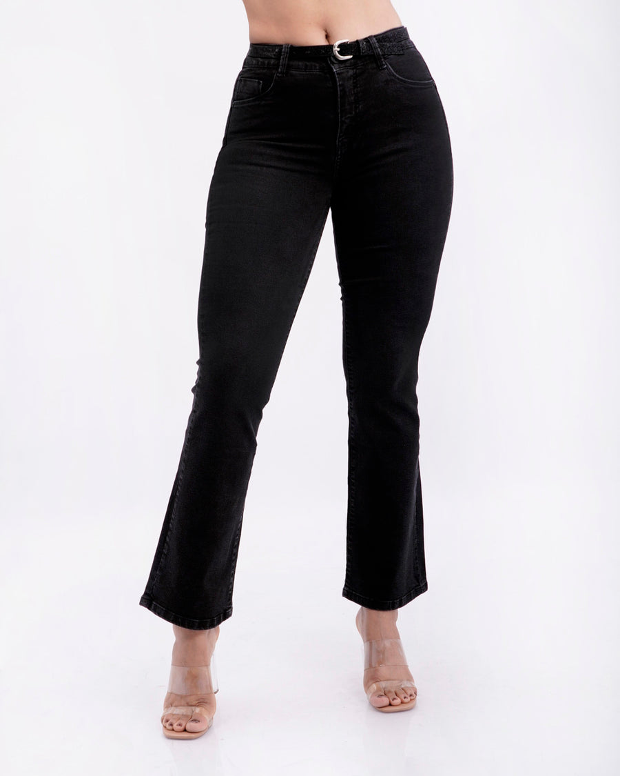 Pantalón Flare Aslyr Denim - Zuari