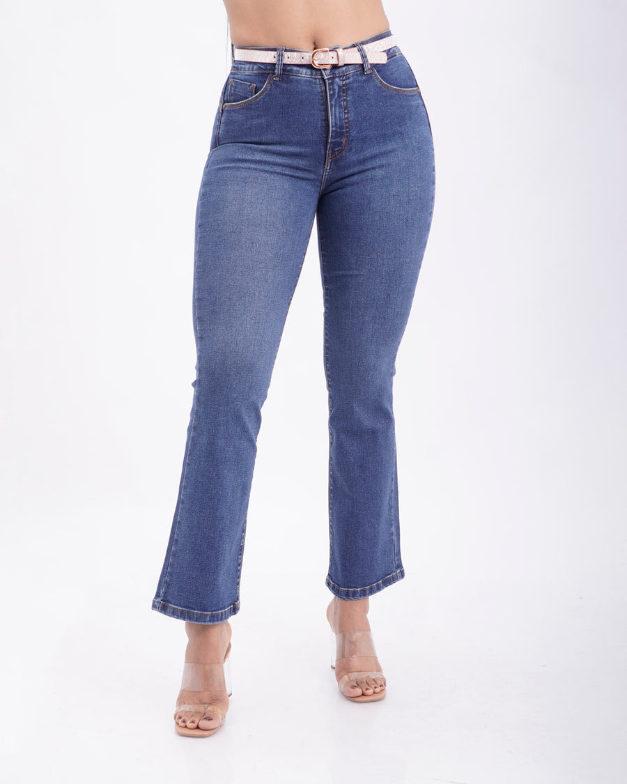 Pantalón Flare Aslyr Denim