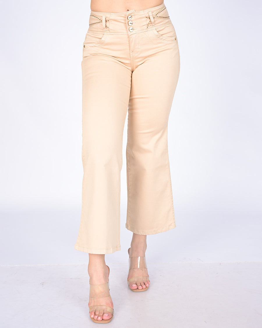 Pantalón Wide leg Indigo