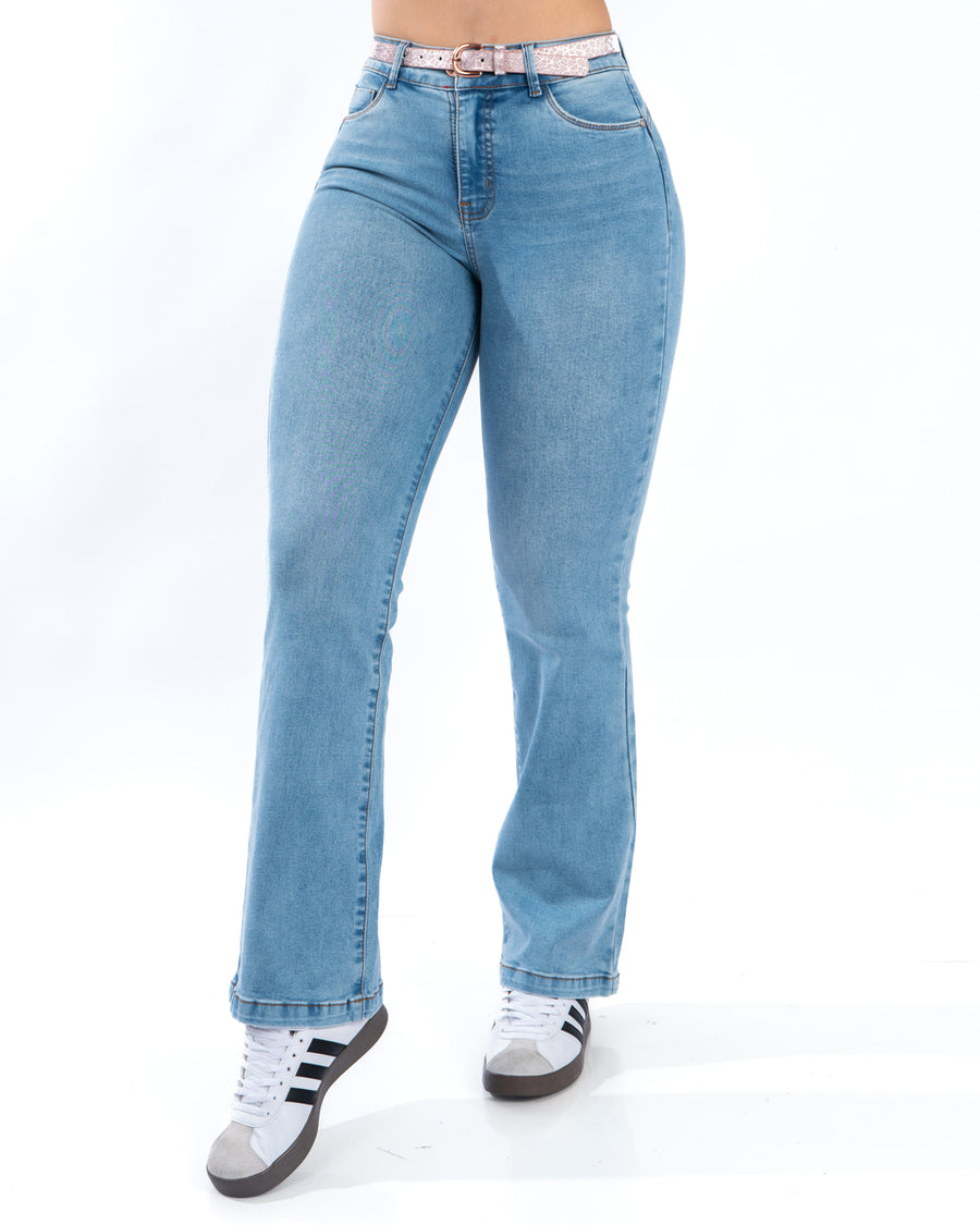 Pantalón Flare Aslyr Denim - Zuari