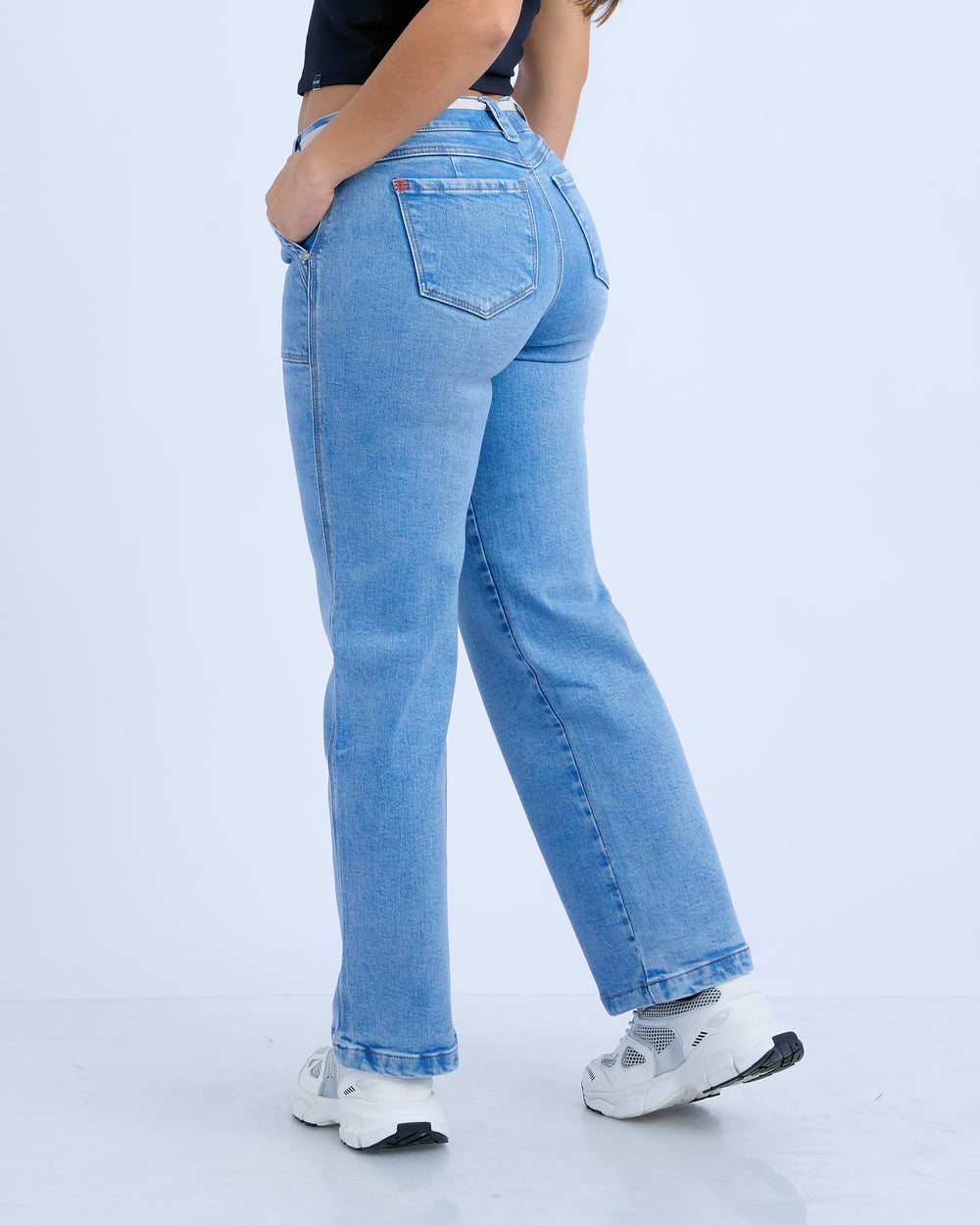 Pantalón straight leg Aysel - Zuari
