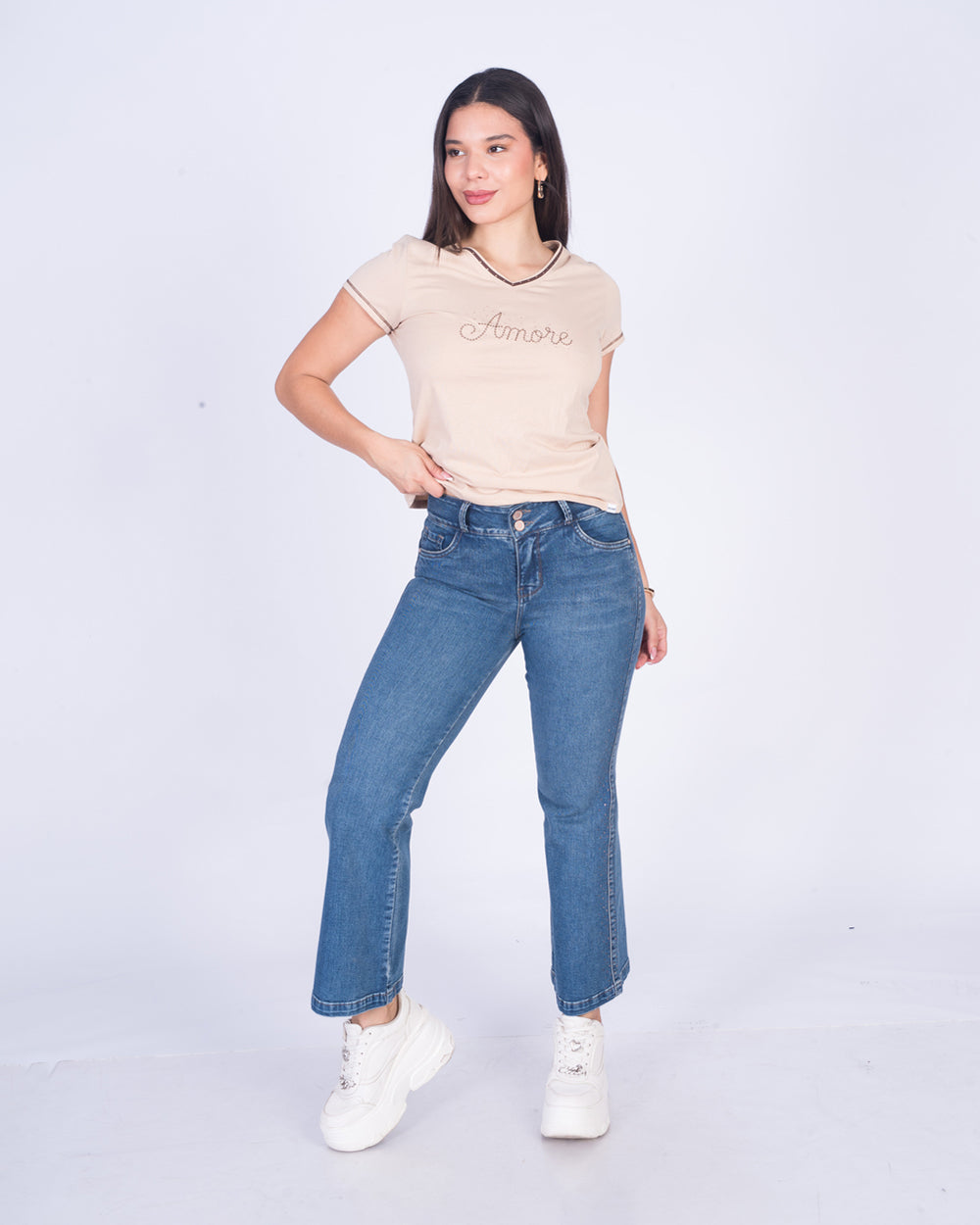 Pantalón semi Wide Leg Dalia