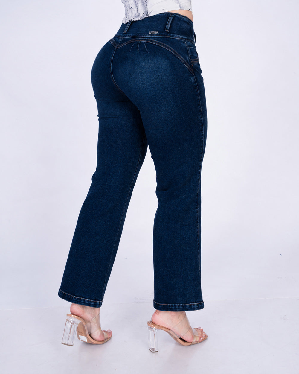 Pantalón Straight leg Malva