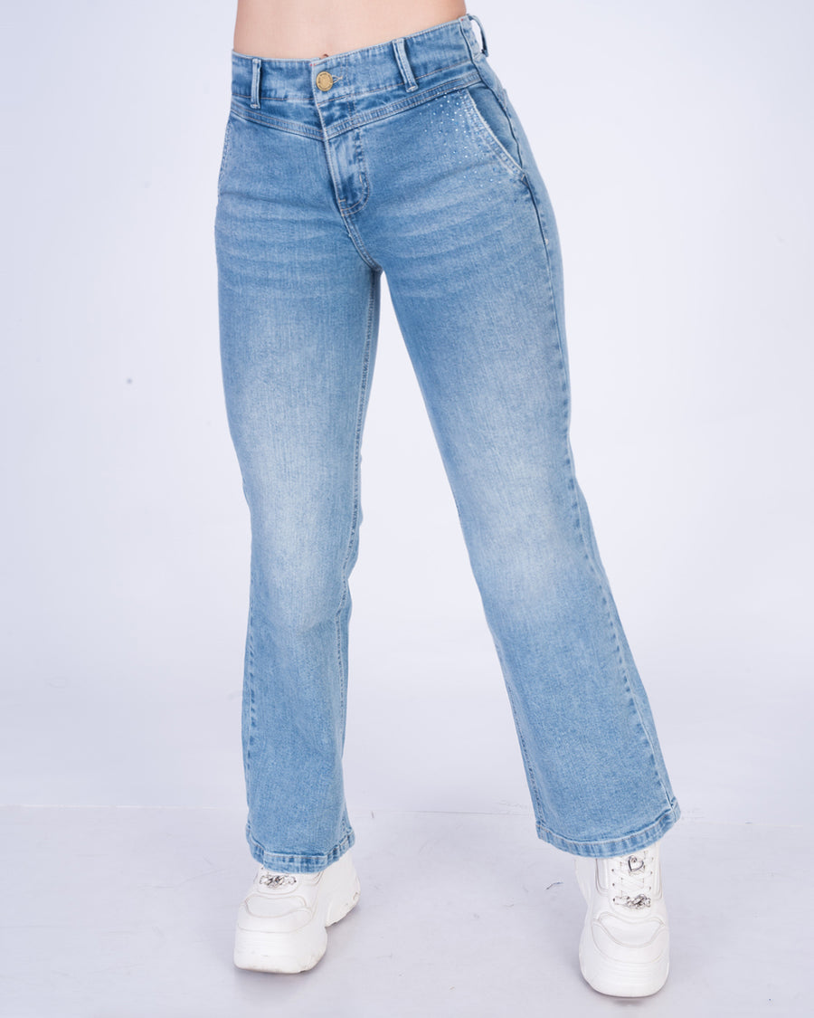 Pantalón semi Wde Leg Marilia