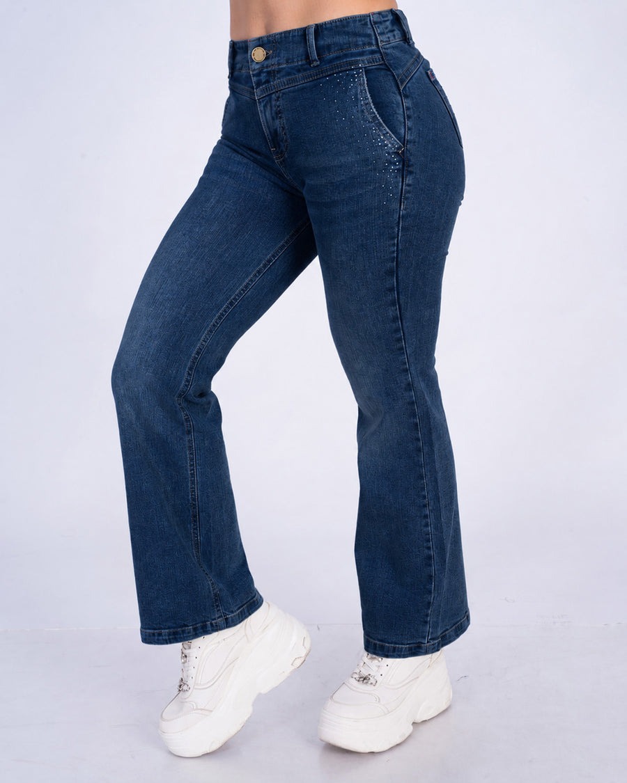 Pantalón semi Wde Leg Marilia