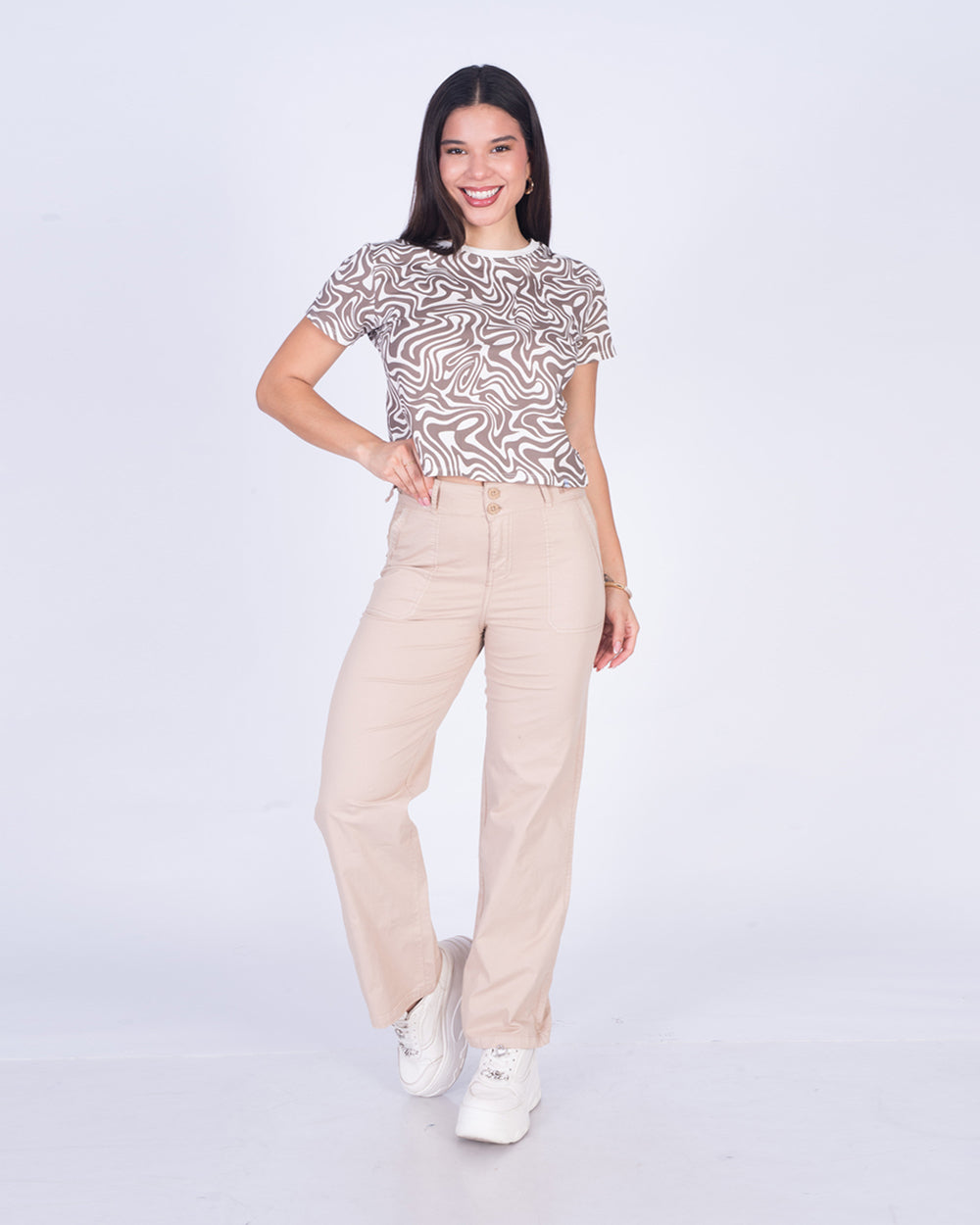 Pantalón Straight leg Amatista